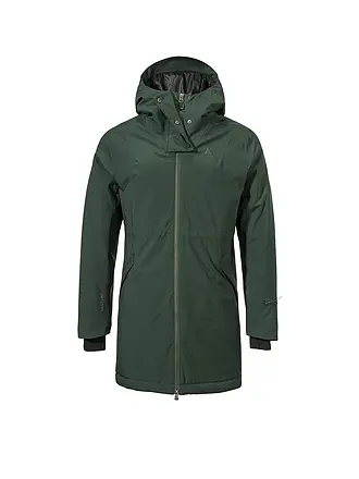 SCHÖFFEL | Damen Winterparka Crivat 2L Hoodie | dunkelgrün